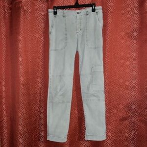 HEI The Wanderer Gray Button-Fly Jeans 27